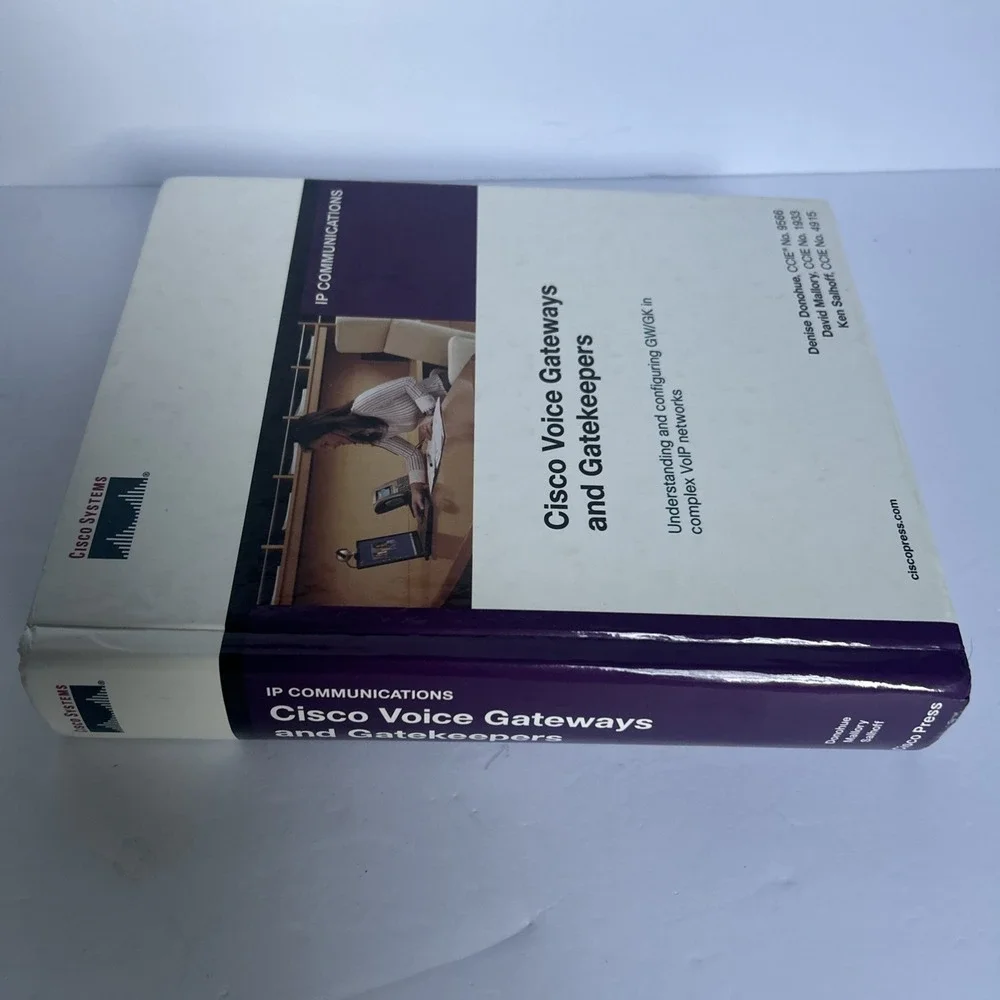 Cisco Voice Gateways And Gatekeepers IP Communications Hardcover Used